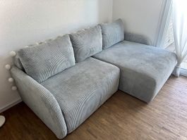 Sofa mit Bettfunktion (inkl. Bettkasten)