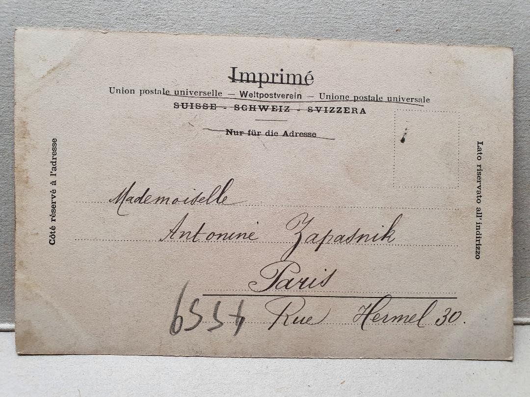Cartoline postali: ADELBODEN  -  Chûte de L'Engstligen  -  1908 – Usato da Delémont venduto da Domdom1 2