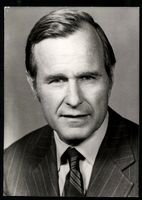 Fotografie US-Politiker George H. W. Bus