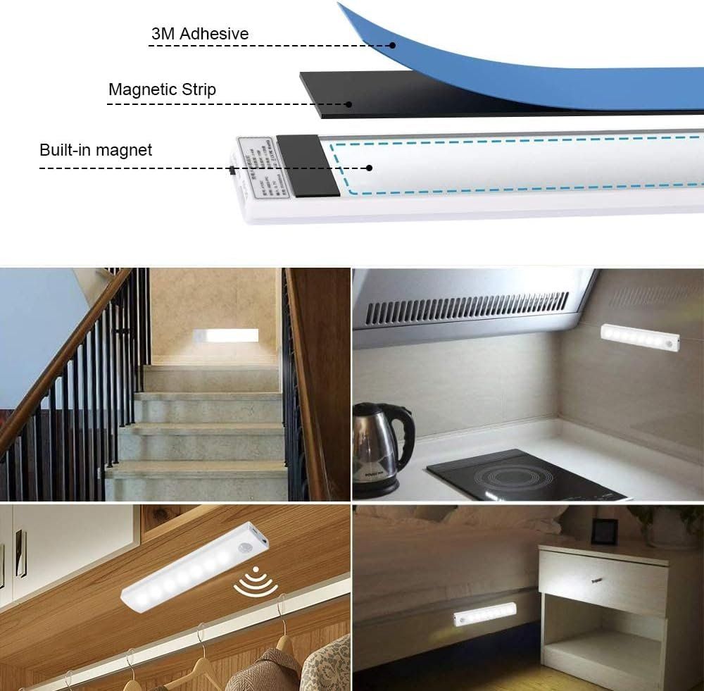 Lampade: LED Sensor Licht, 3 Stück – Nuovo e nell'imballaggio originale da Nuglar venduto da SaleRitter 6