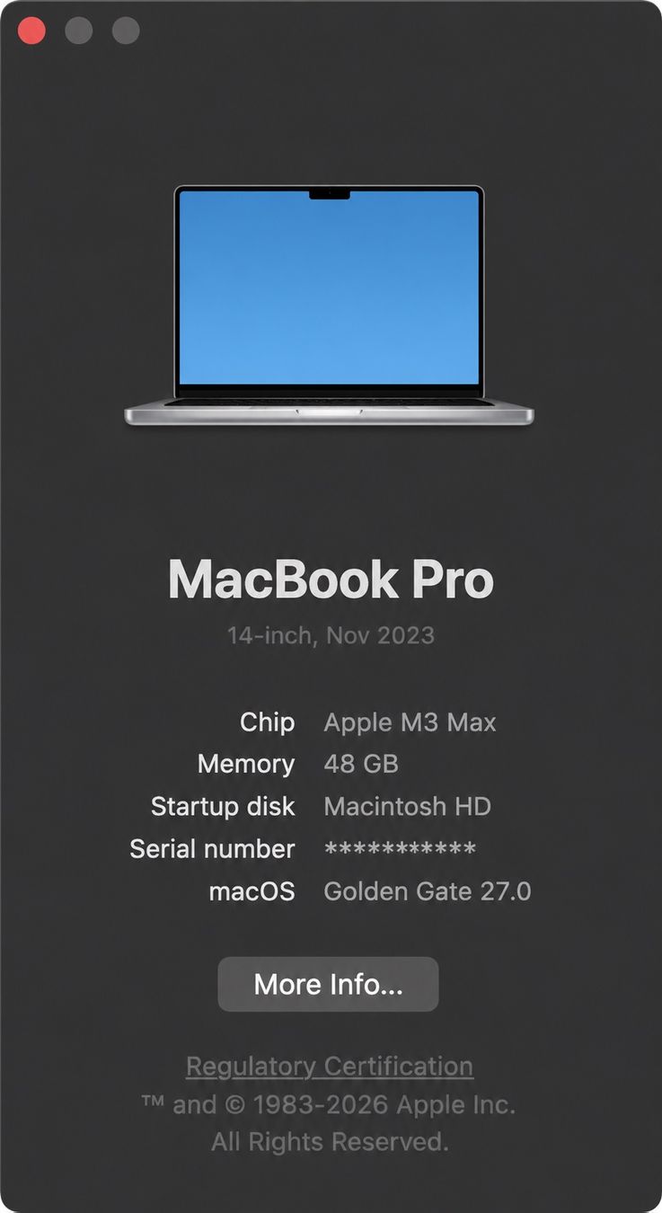 Apple Notebook: MacBook Pro 14" M3 Max 16-CPU 40-GPU 48 GB 2TB mit Garantie – Nuovo (secondo la descrizione) da Weggis venduto da Linriel 6