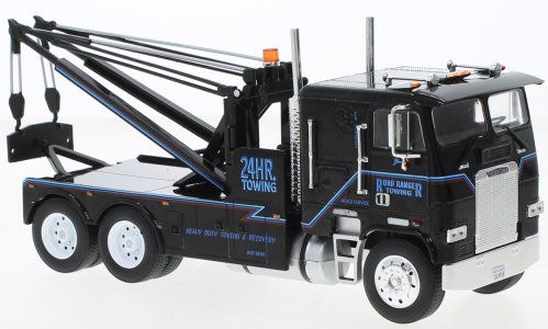 Freightliner Modellini d'auto: Freightliner FLA 9664 LKW Abschleppwagen 1984 "Terminator 2 – Nuovo e nell'imballaggio originale da Gerlafingen venduto da espero88 2