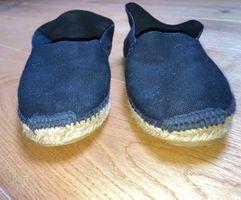 Espadrilles schwarz, Gr.38, gebraucht
