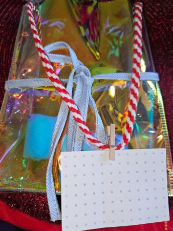 Kleine Geschenktüte mit Musik