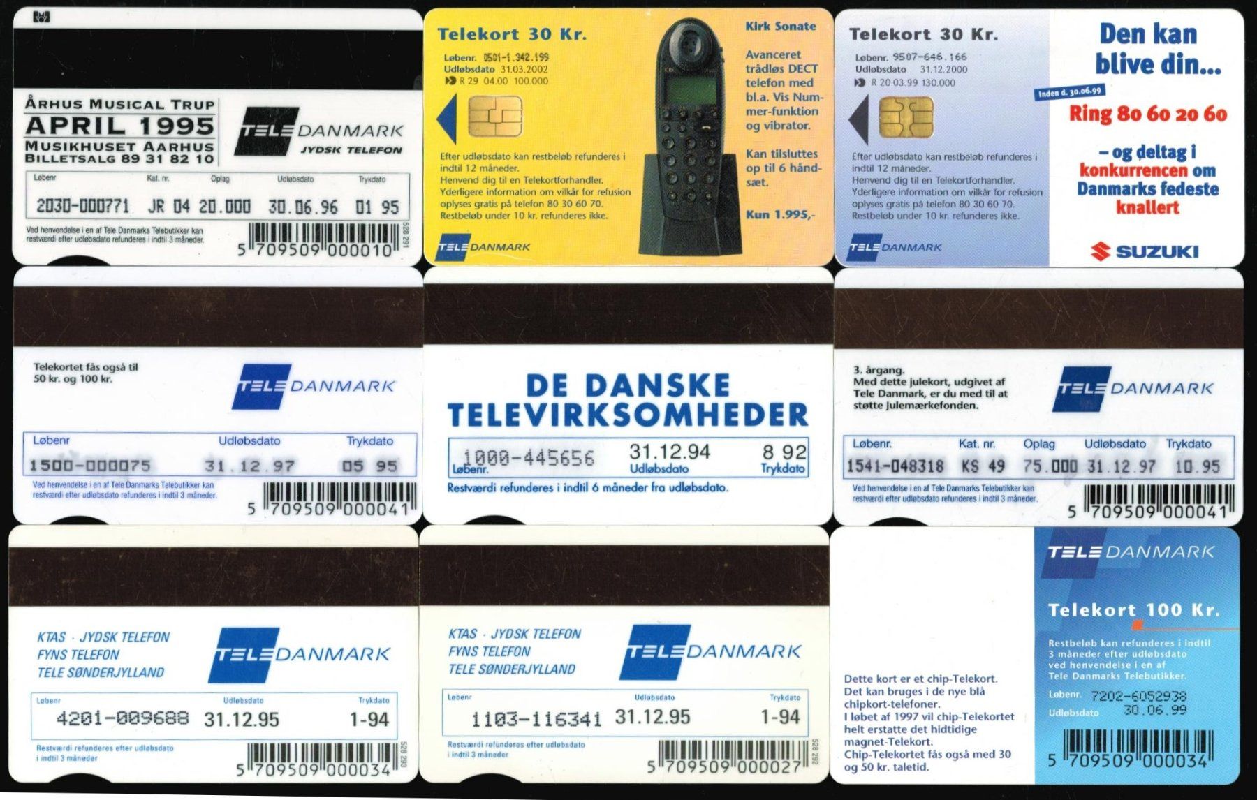 Telefon- & Taxkarten: 9 Telefonkarten Dänemark – Gebraucht aus Zürich von tol_b7c7 1