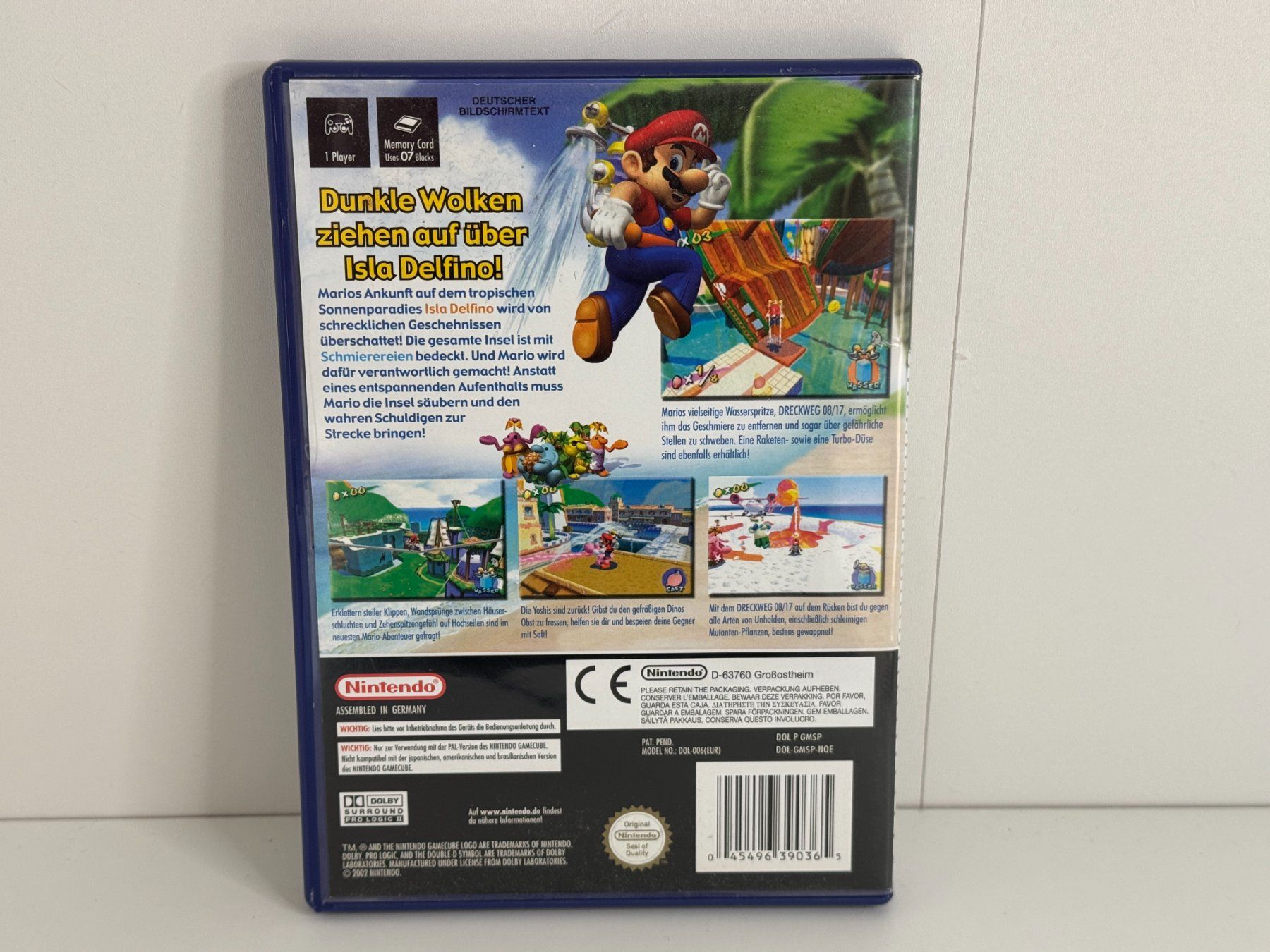 Spiele: Gamecube Super Mario Sunshine – Gebraucht aus Herznach von marco_0123 2