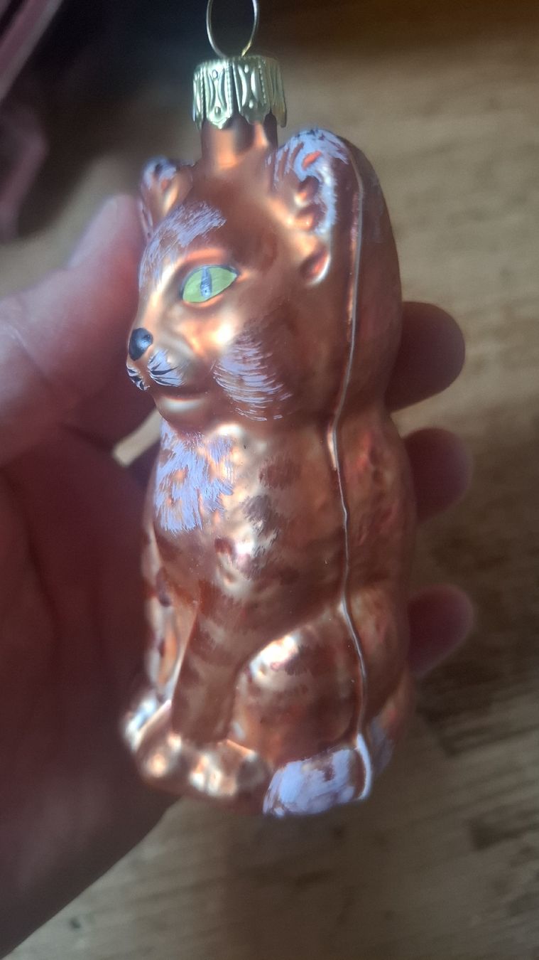 Tutte le decorazioni: Christbaumschmuck Katze  – Usato da Ebnat-Kappel venduto da Aibur 1