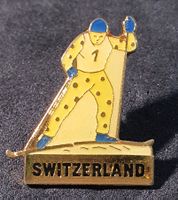 GG011 - Pin Langlauf Sport in Switzerland