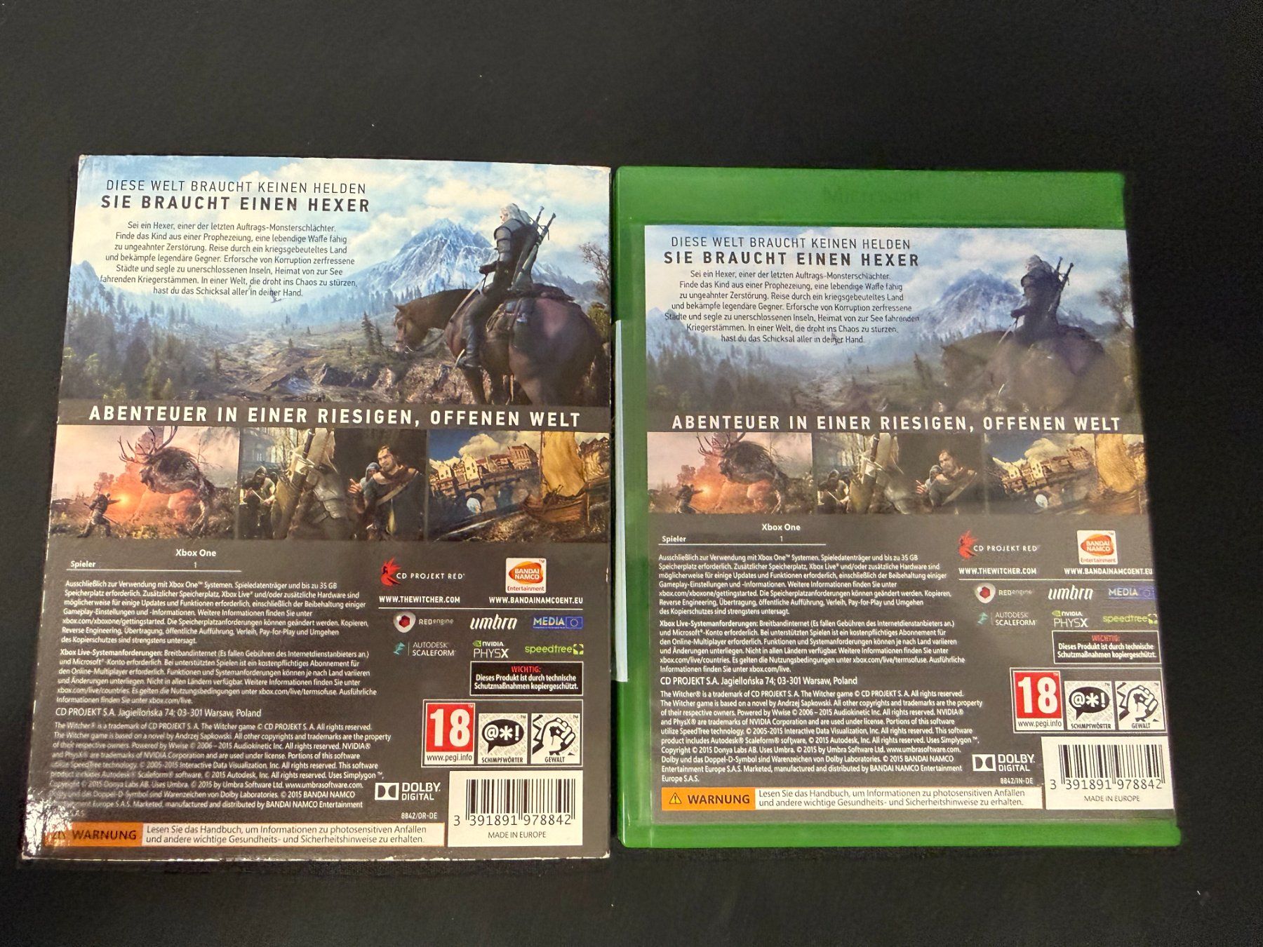 Microsoft Giochi: The Witcher Wild Hunt - Xbox One – Usato da Pont-de-la-Morge venduto da Darfal 2