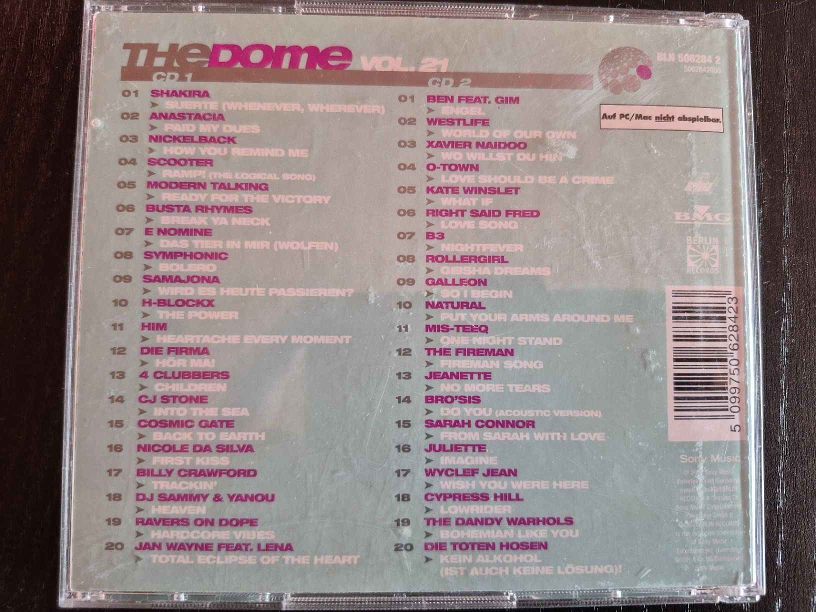 CD: The Dome Vol. 21 (Doppel CD) – Usato da Bern venduto da Roibusch 1