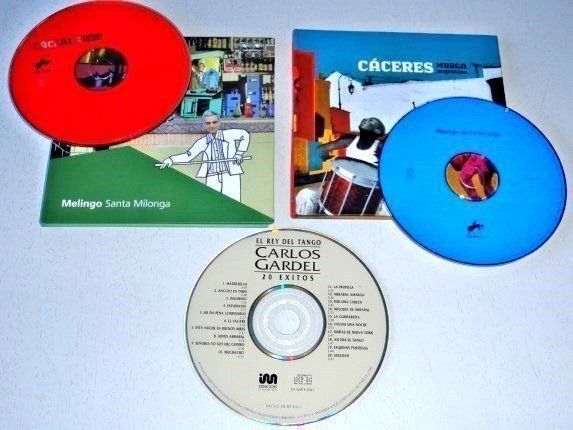 CDs: collection 3CD's - Melingo, Càceres, Gardel – Gebraucht aus Unterbäch VS von diquq