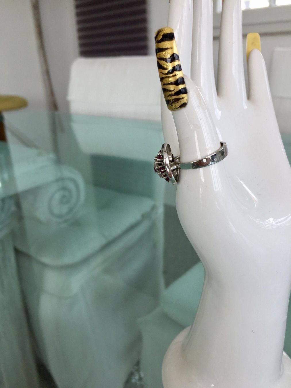 Ringe: WEISSGOLDRING/BRILLANTEN & RUBINEN – Neu (gemäss Beschreibung) aus Eschenbach SG von Lady020 6