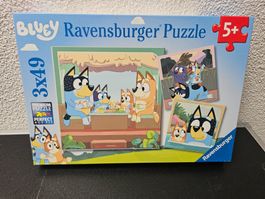 Neu - Ravensburger - Puzzle 3x49 Bluey