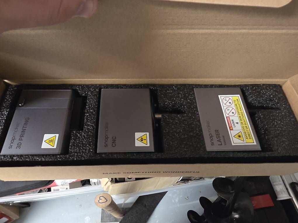 Stampanti 3D: Snapmaker inkl. CNC und Laser 3-in-1 – Usato da Selzach venduto da Grievas 2