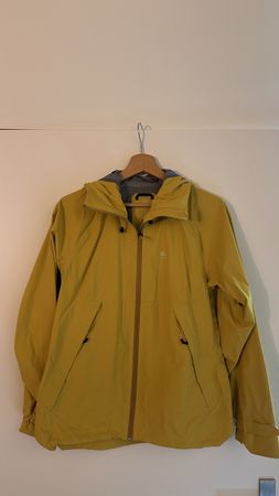 Quechua Regenjacke MH500, Grösse M, gelb - Top Zustand!