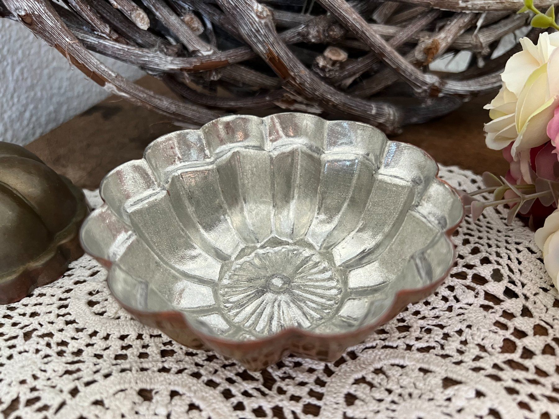 Teglie da forno: Shabby, alte Guggelhopf - Kupfer – Usato da Walzenhausen venduto da Cerna007 4
