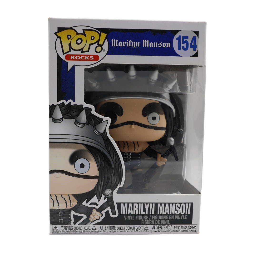 Funko Statuette: Marilyn Manson #154 Funko POP Rocks – Nuovo e nell'imballaggio originale da Paudex venduto da dindeboy