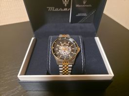 Maserati Herren Uhr, Top Zustand, Automatik Uhrwerk!