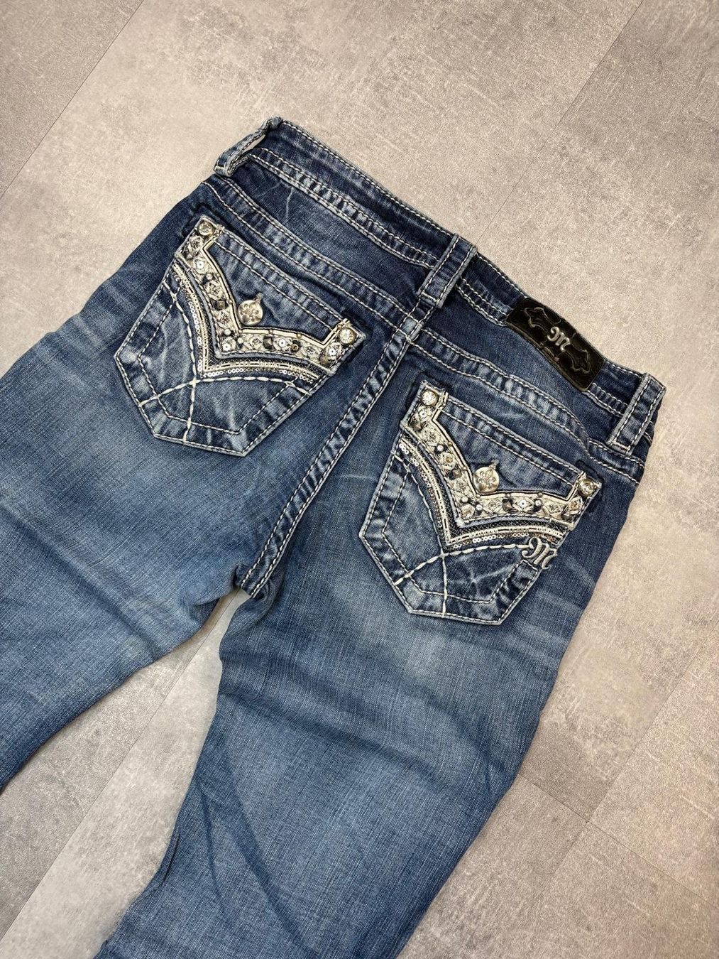 Jeans: Miss Me Bootcut Flared Jeans - Grösse M/27 – Usato da Werdenberg venduto da hase.vintage 2