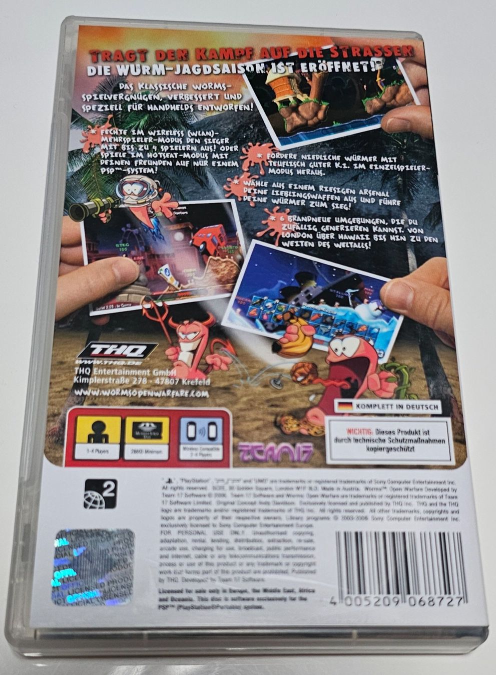 Sony Spiele: PSP Spiel - Worms Open Warfare – Gebraucht aus La Garde von The_Hammer76 1