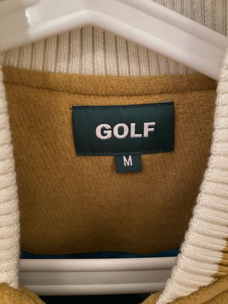Jacken: Golf Wang Varsity Jacket - Size M - Mustard Yellow – Neu (gemäss Beschreibung) aus Greppen von birdiehunter1304 2