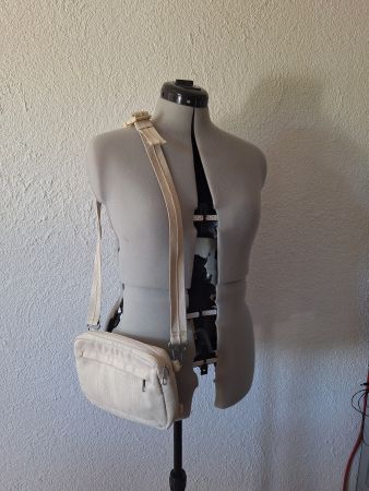 Beige Umhängetasche