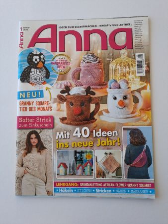 Anleitungsheft Anna Die schönsten Handarbeiten 01/2025