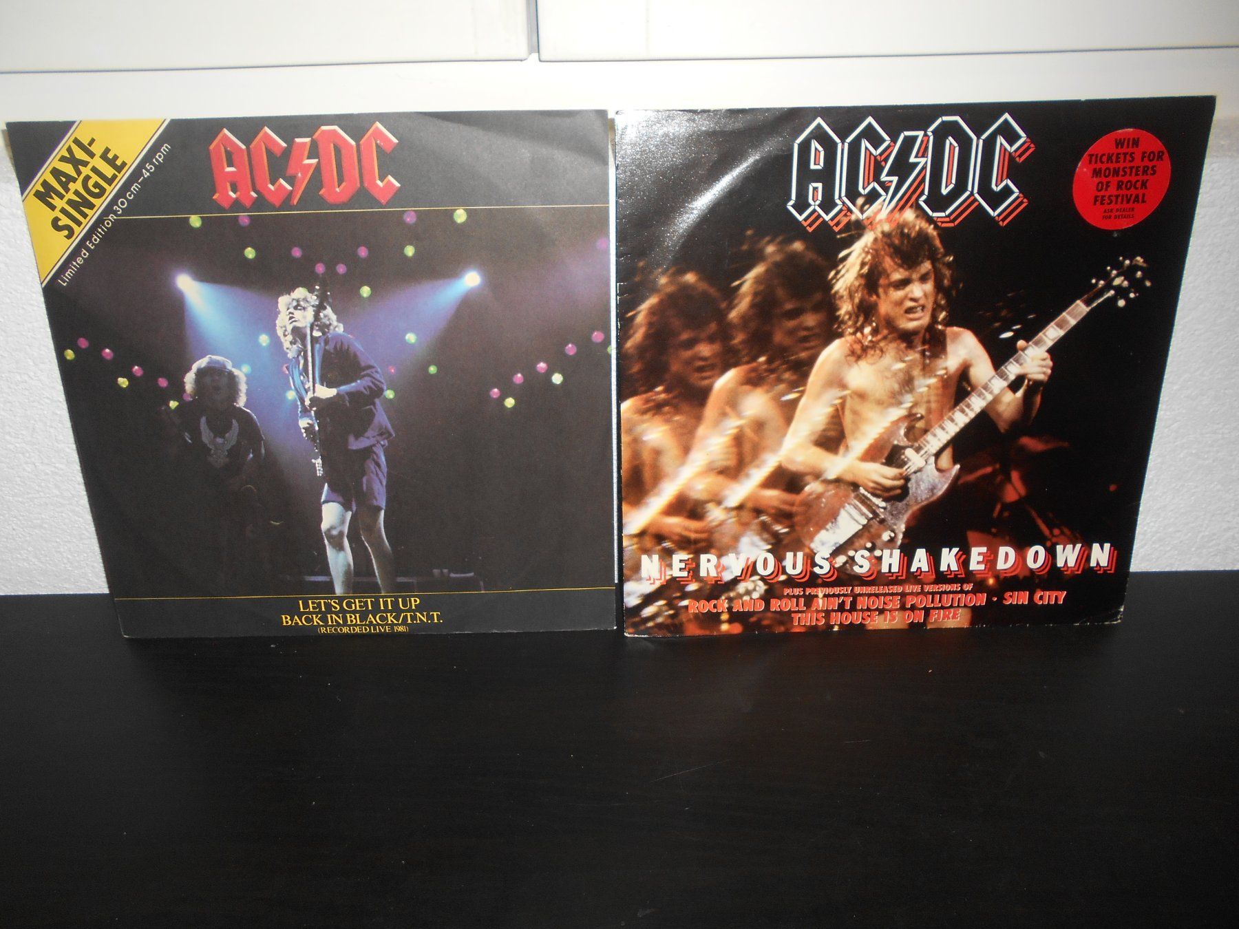 Schallplatten: 2x Maxi AC/DC – Gebraucht aus Aarberg von witchhunter01