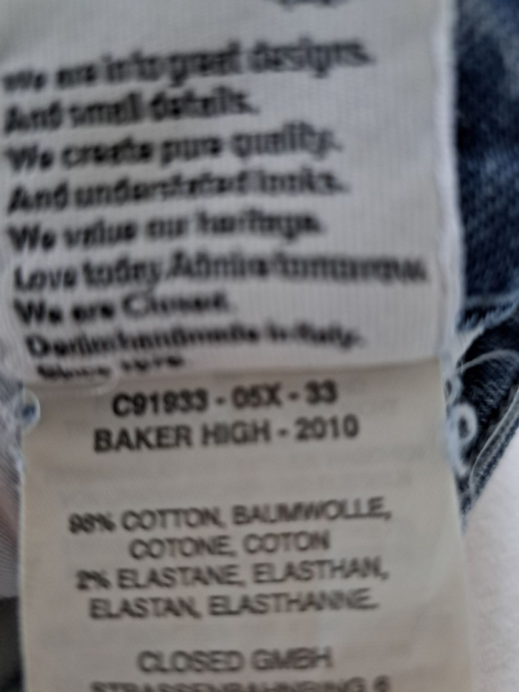 Closed Jeans: Closed Baker High Jeans – D'occasion à Thalwil par sternenstaub369 5