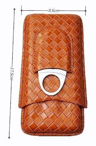 Sigari: Zigarrenetui mit Cutter – Nuovo e nell'imballaggio originale da Wängi venduto da elcigarro