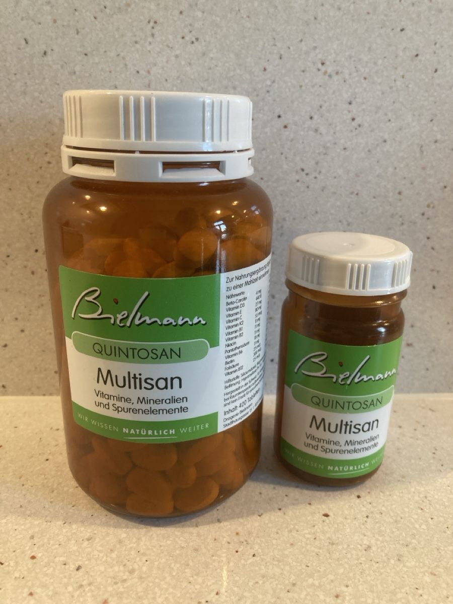Multivitaminpräparat Bielmann Multisan, 420 Tabl. NP 252.90 (Gebraucht ...