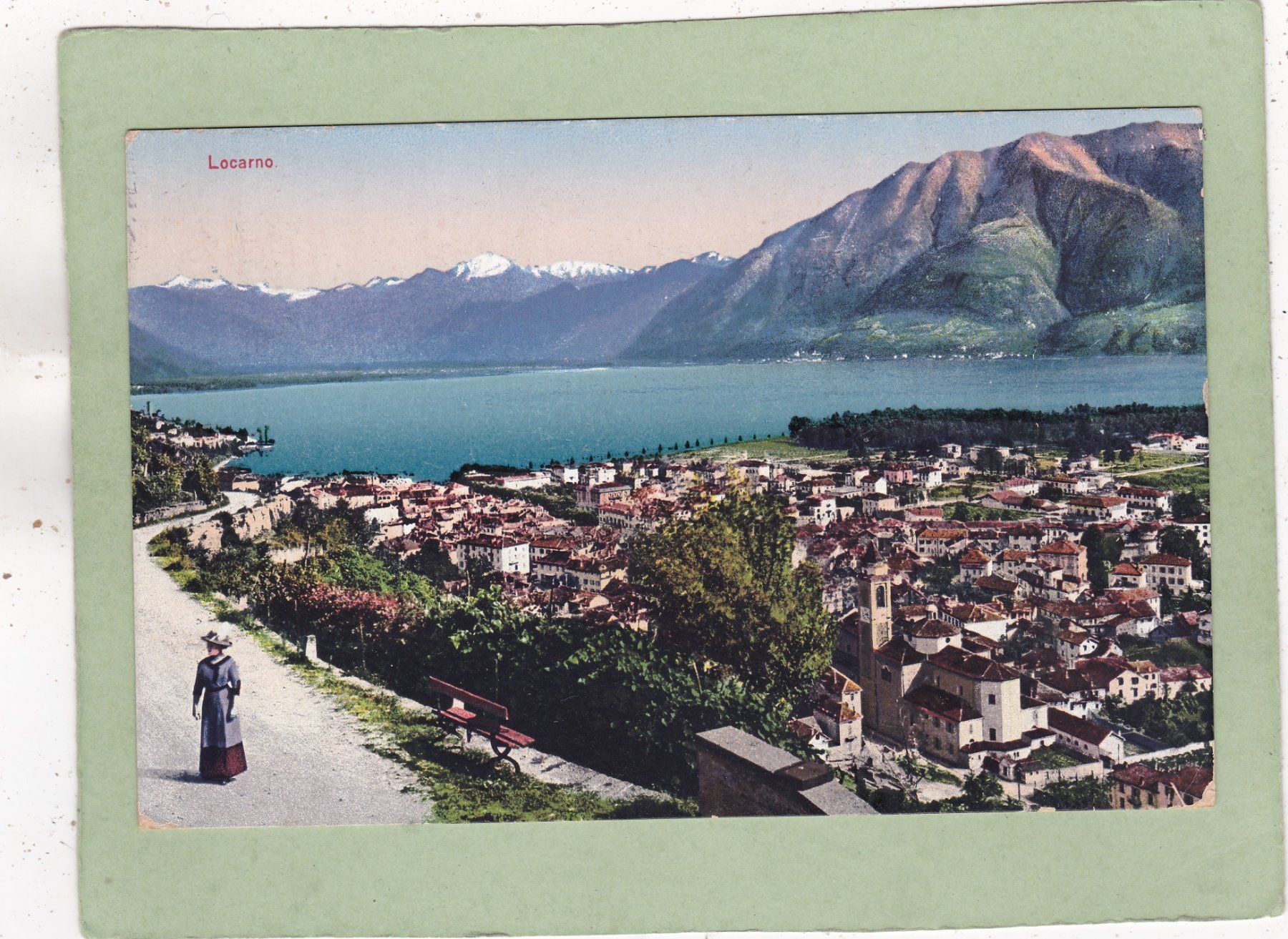 Cartoline postali: Locarno 1915 – Usato da Herisau venduto da Lisegrat2008