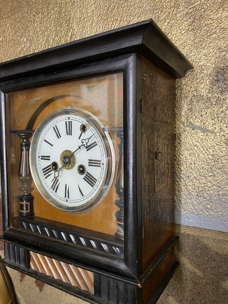 Orologi da terra & Orologi da parete: Uralte Holzuhr mit 2 verschiedenen Glocken – Usato da Adetswil venduto da rof01 2