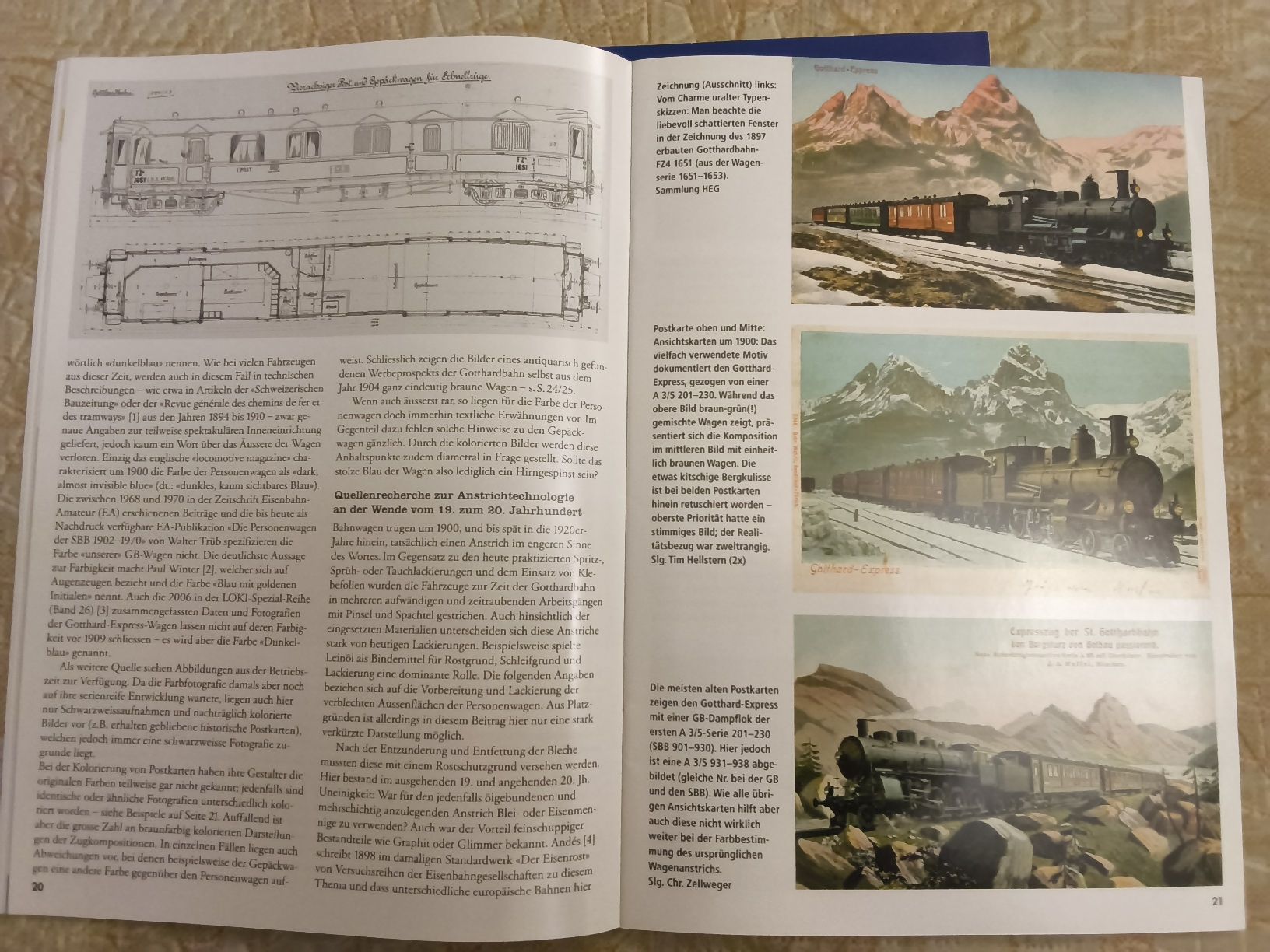 Riviste & Magazine: 2er Set Eisenbahn-Hefte 2011 Frühling/ Sommer Semaphor – Usato da Hallau venduto da histoiremerveilleuse 7
