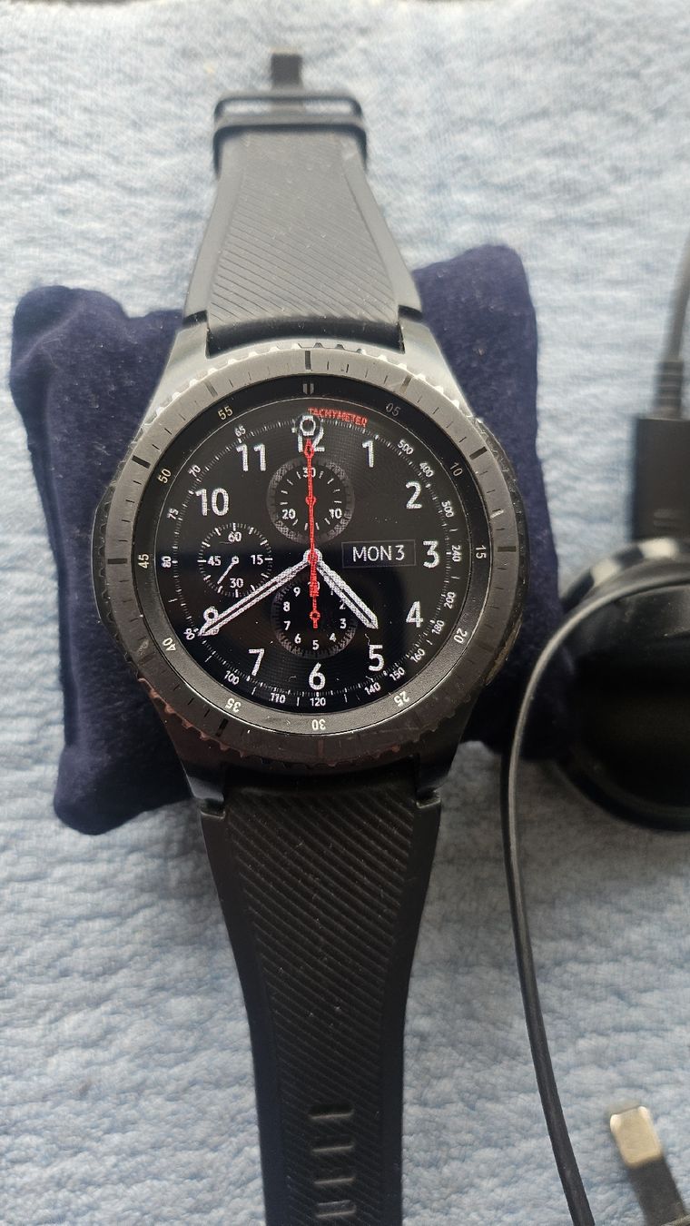 Samsung Smartwatch: Samsung Gear S3 Uhr – D'occasion à Goldiwil (Thun) par rkweiss