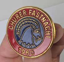 Churer Fastnacht 1960 Anstecknadel Rarität Karneval Jeck