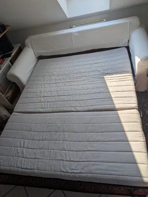 Ikea Divani: Sofa Ektorp Pixbo Bettsofa Ikea Schlafsofa – Usato da Muntelier venduto da Surfgirl1 3