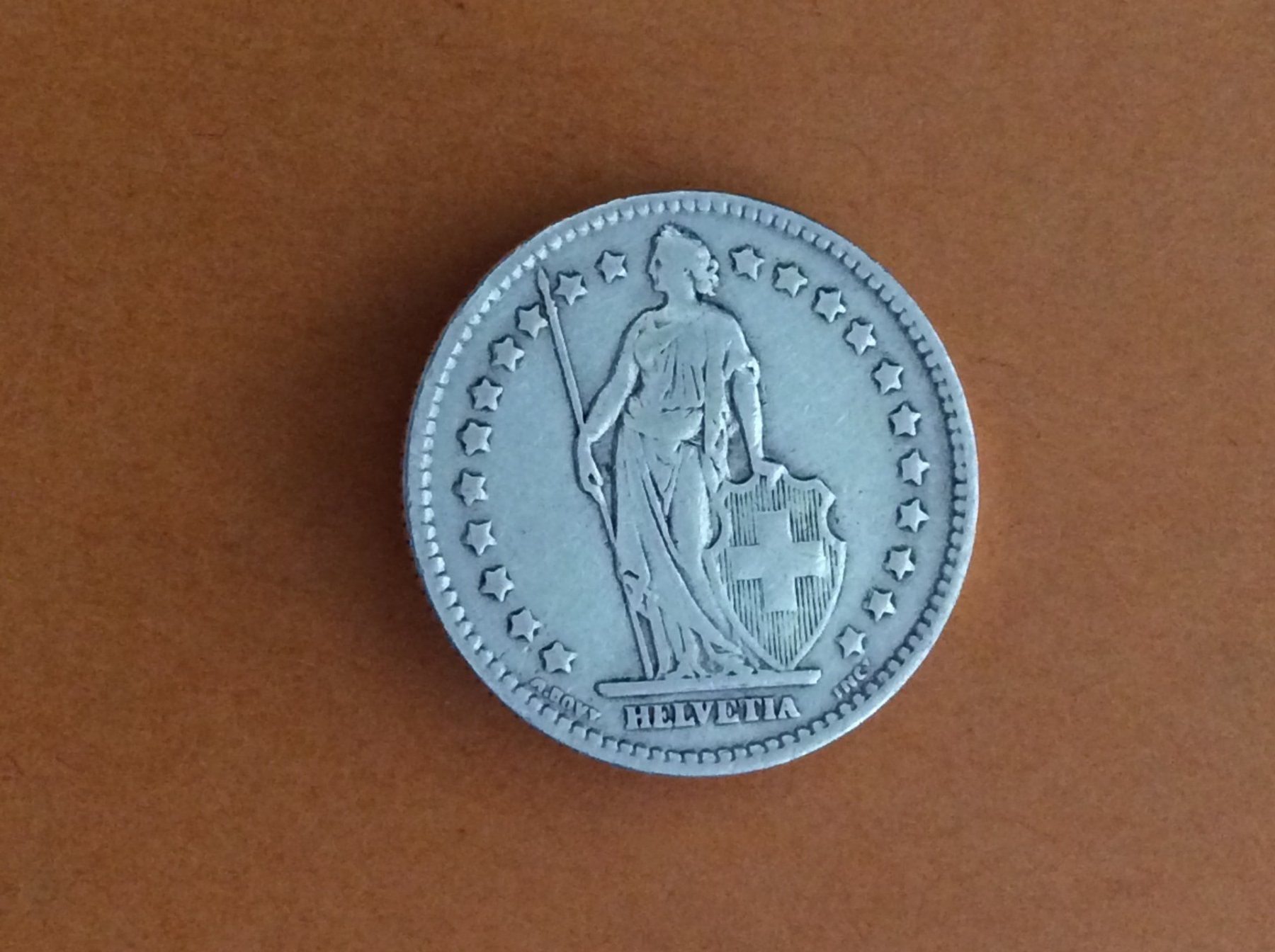 Tutti le monete: 1 franc  1916  Jolie – Usato da Genève venduto da pie_fh2d 1