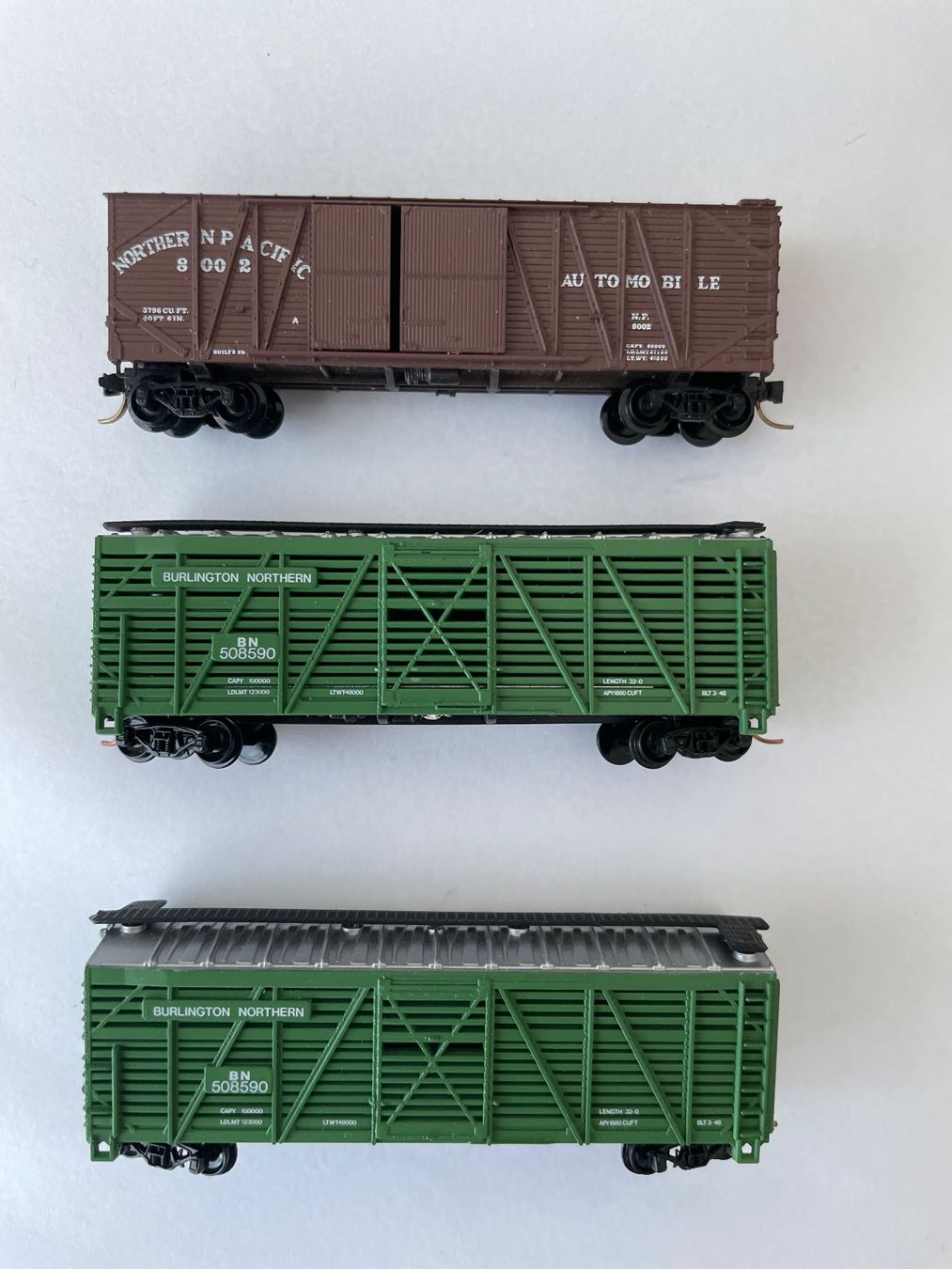 Modellini di ferrovie: Spur N 3 Güterwagen – Usato da Rorschach venduto da Karotten