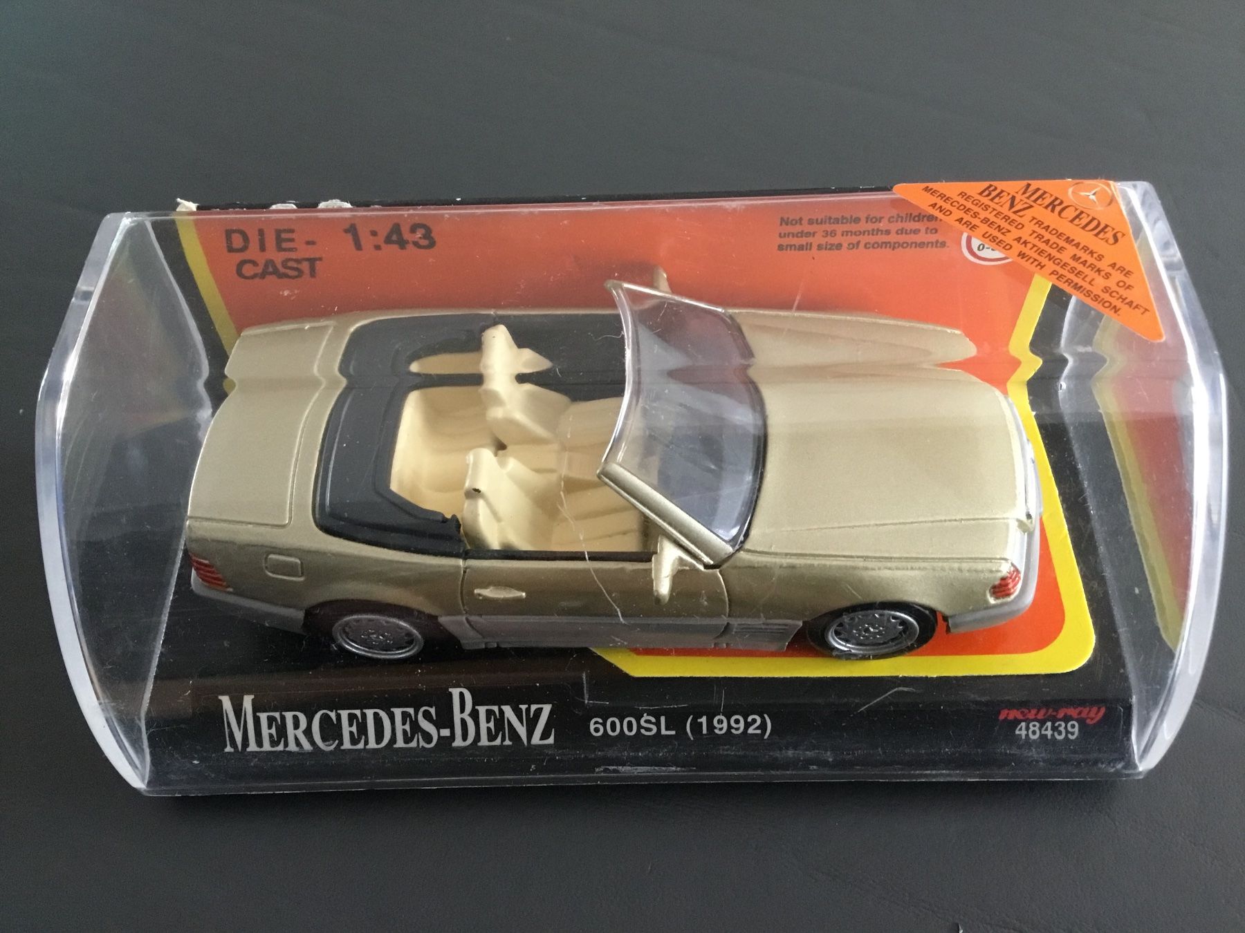 Mercedes-Benz Modellautos: Mercedes 600SL  1992 Cabrio Modellauto – Gebraucht aus Kerzers von Georges3210 6
