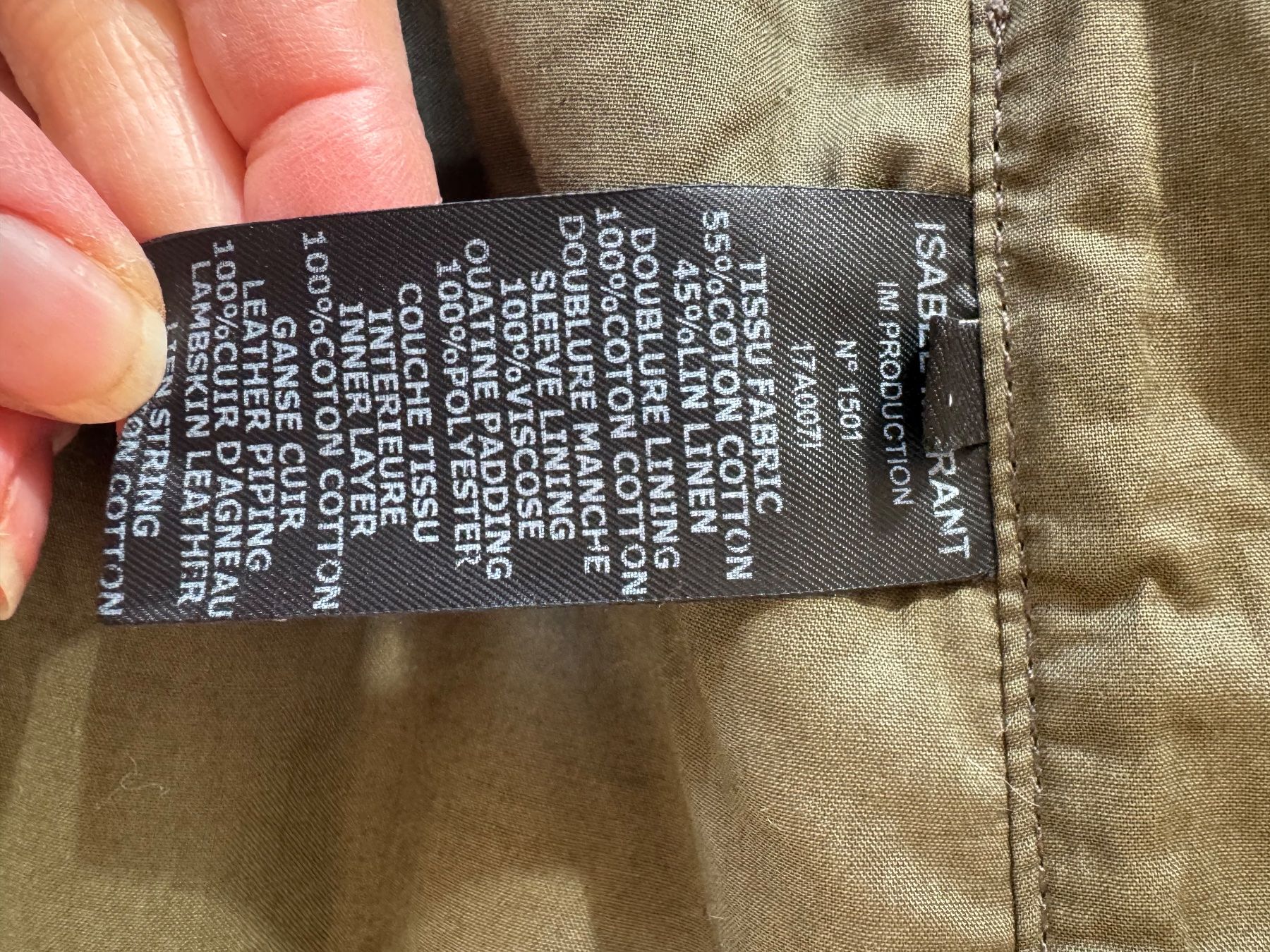 Isabel Marant Giacche: Isabel Marant Mainline 38 Gaspard Gesteppte Samtjacke – Usato da Riehen venduto da dob_5sbs 9