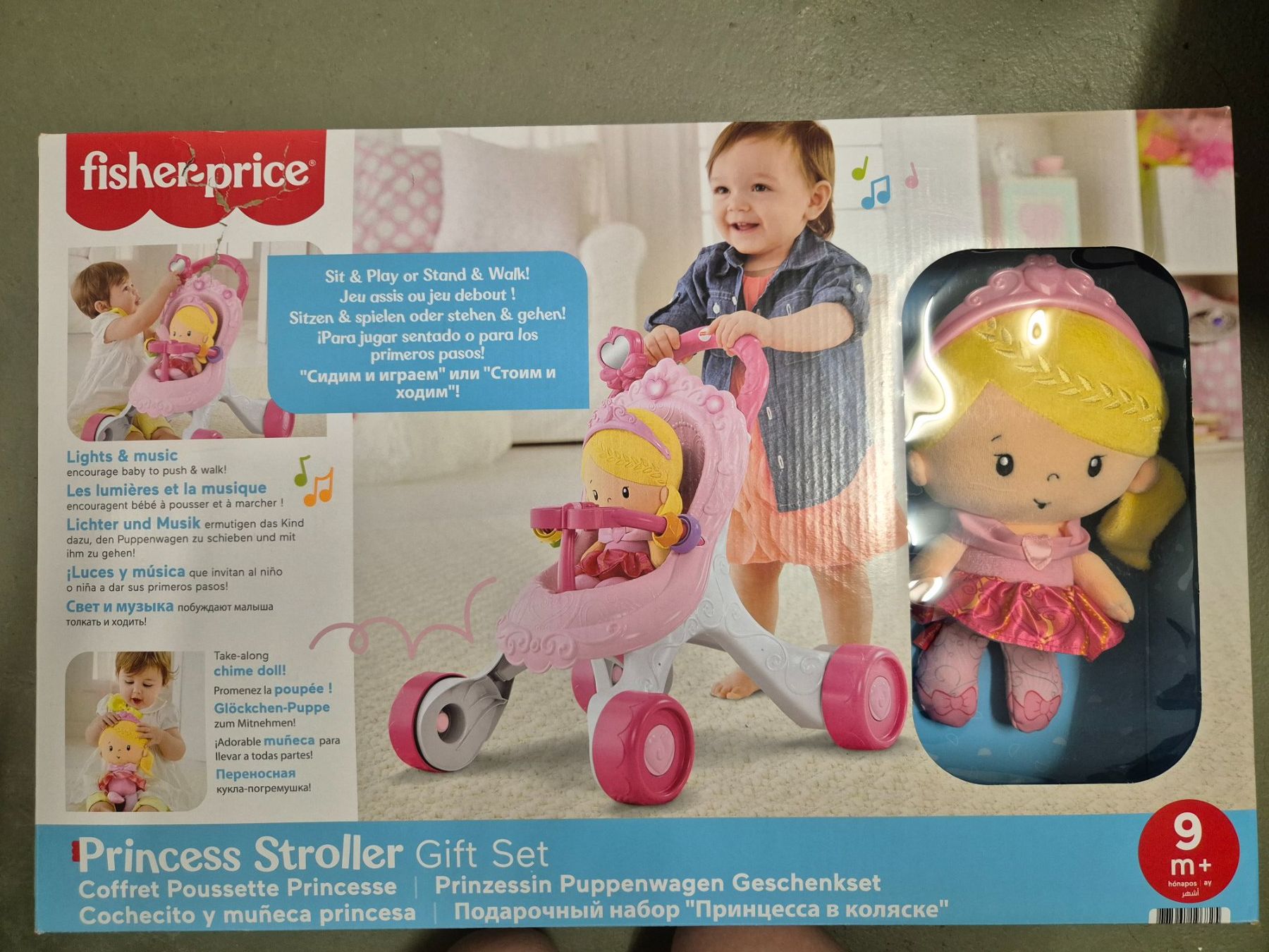 Fisher-Price Fahrzeuge für Kinder: Fisher Princess Lauflernwagen – Neu und originalverpackt aus Brugg AG von ars_5h7f