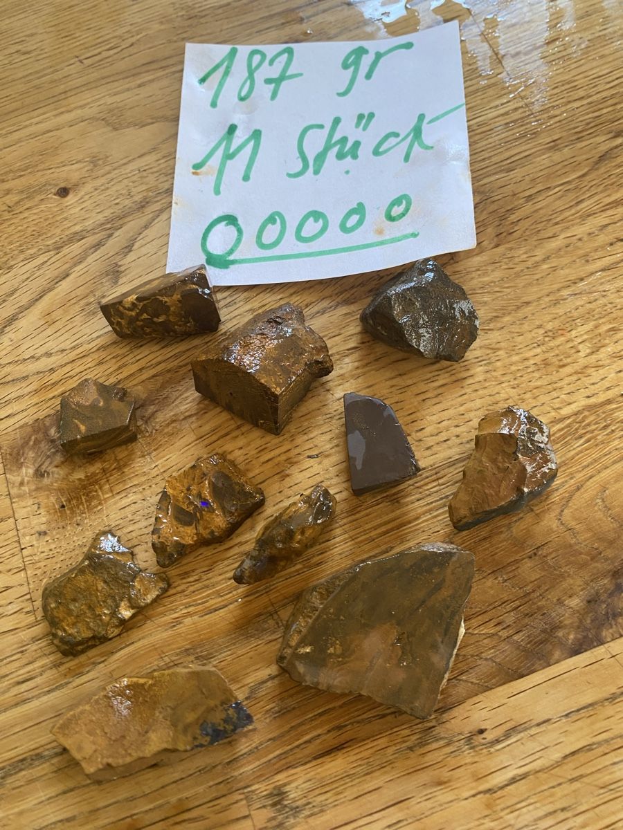 Edelsteine: 11 Boulder Rohopale – Gebraucht aus Flawil von Naphtali 3