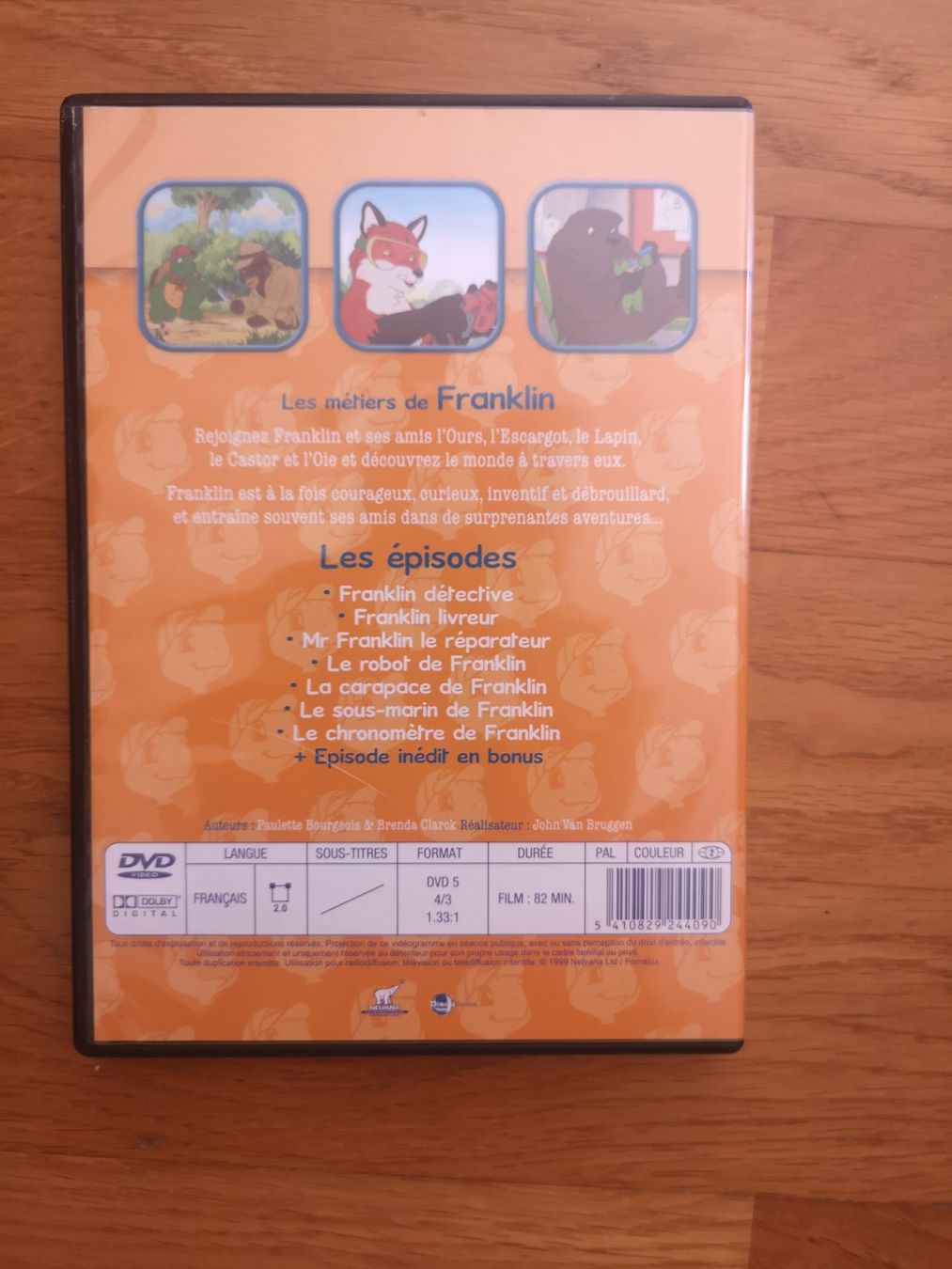 Tutti i DVDs: DVD Franklin – Usato da Biel/Bienne venduto da Milly13 1