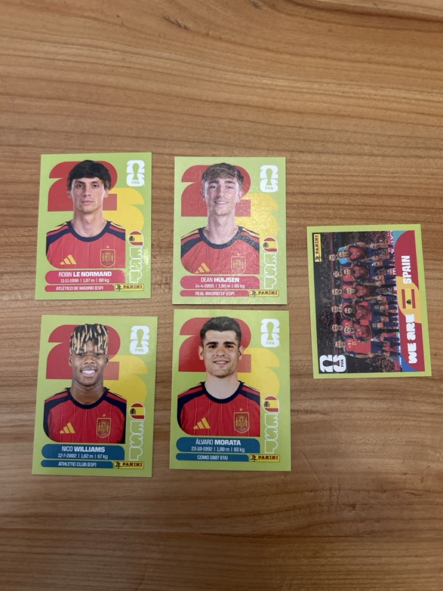 Panini Sammelbilder & Trading cards: Panini 2026 - 5 ESP – Neu und originalverpackt aus St. Gallen von mic_2tbq