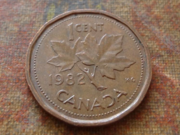 Alle Münzen: CANADA 1 Cent 1982 – Gebraucht aus Romanel-sur-Lausanne von Swift13
