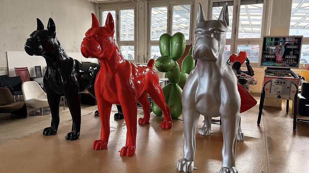 Sculture & Statue: Boxerhund Skulptur – Nuovo e nell'imballaggio originale da Kriens venduto da mon_qcy2 2