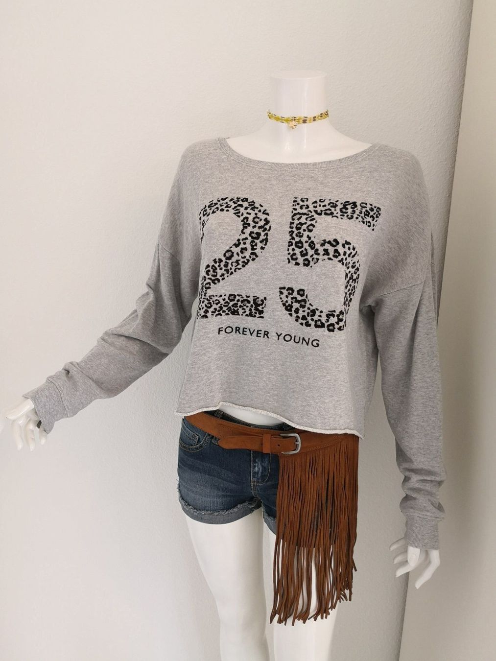 Mango Pullover & Sweatshirts: 🤩MANGO PULLOVER GRAU & LEO-DRUCK NEU & D&G P. – Neu (gemäss Beschreibung) aus Olten von Naja-Twins-Twins 4