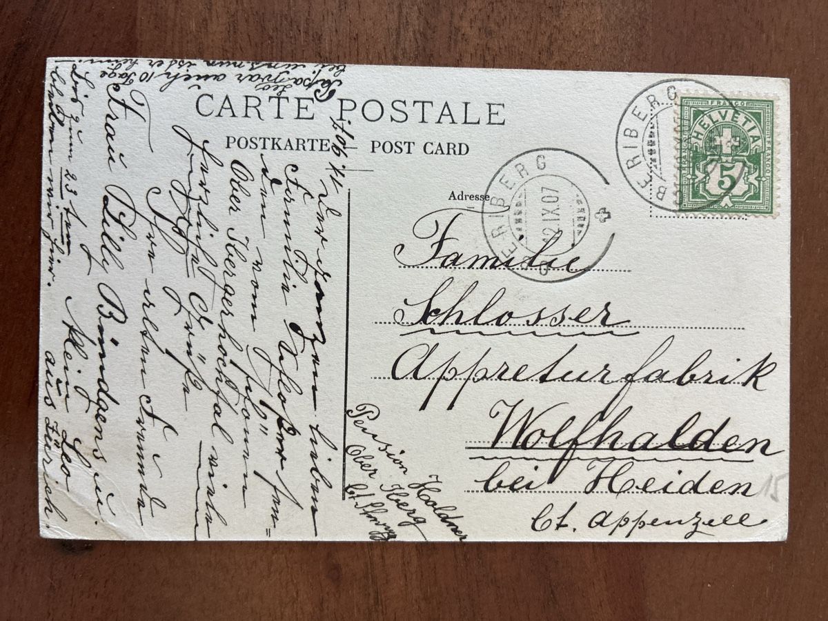 Cartes postales: 5 Ansichtskarten Schweiz von Oberiberg SZ – D'occasion à Oftringen par Cla.vD.74 1