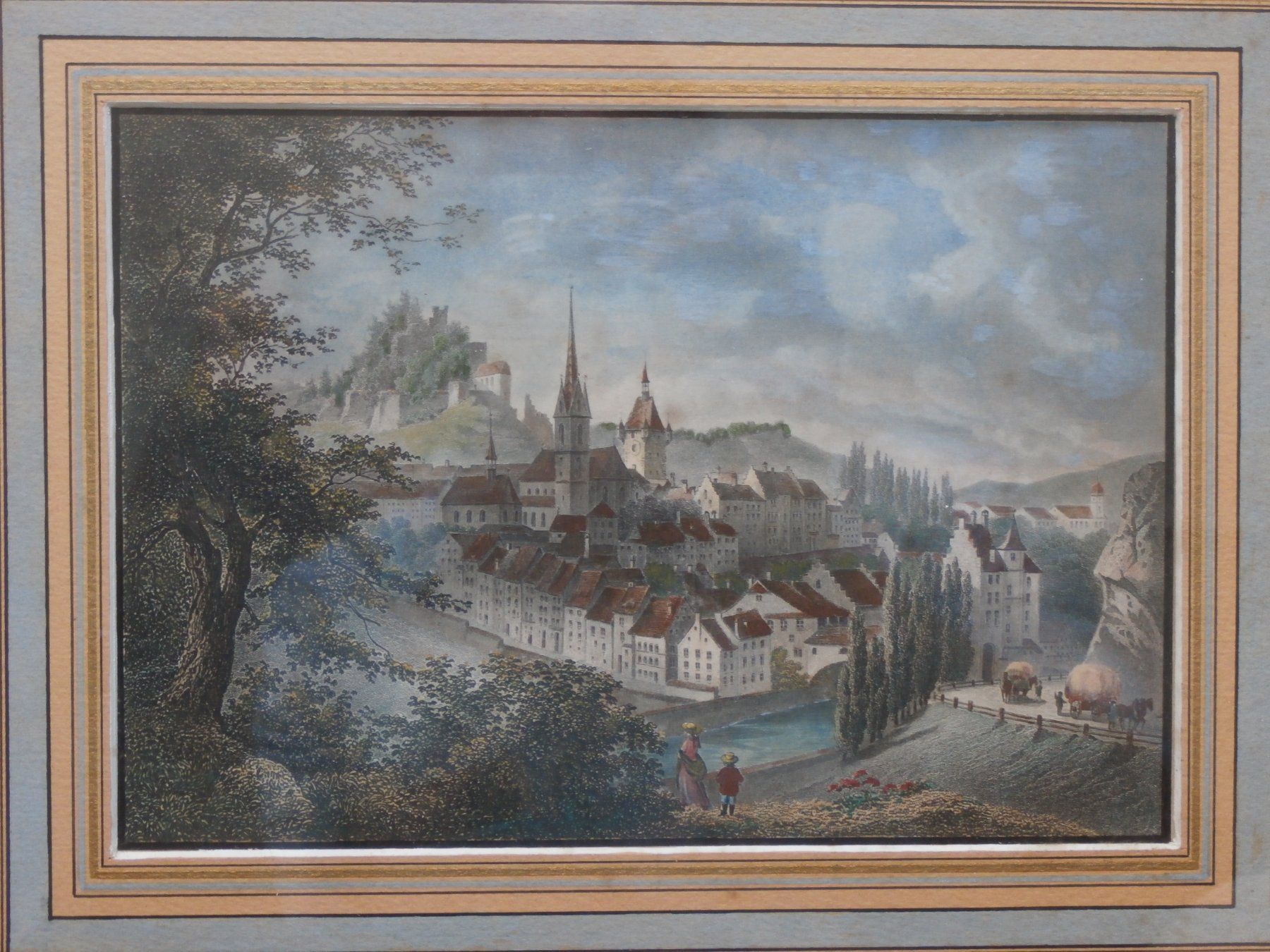 Gravures: 3 Stiche Aarau und Baden – D'occasion à Zürich par tiburzio 2